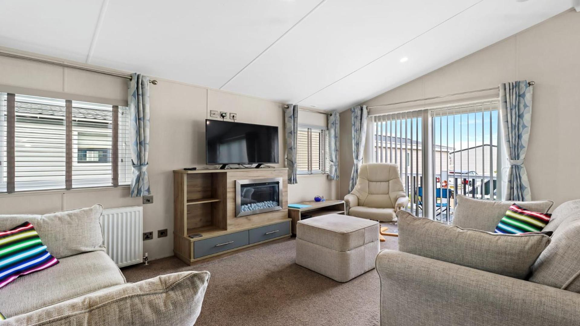 33 Beach Retreat Lodge Pevensey Bay Holiday Park Kültér fotó